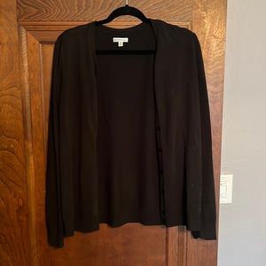 Black button up cardigan